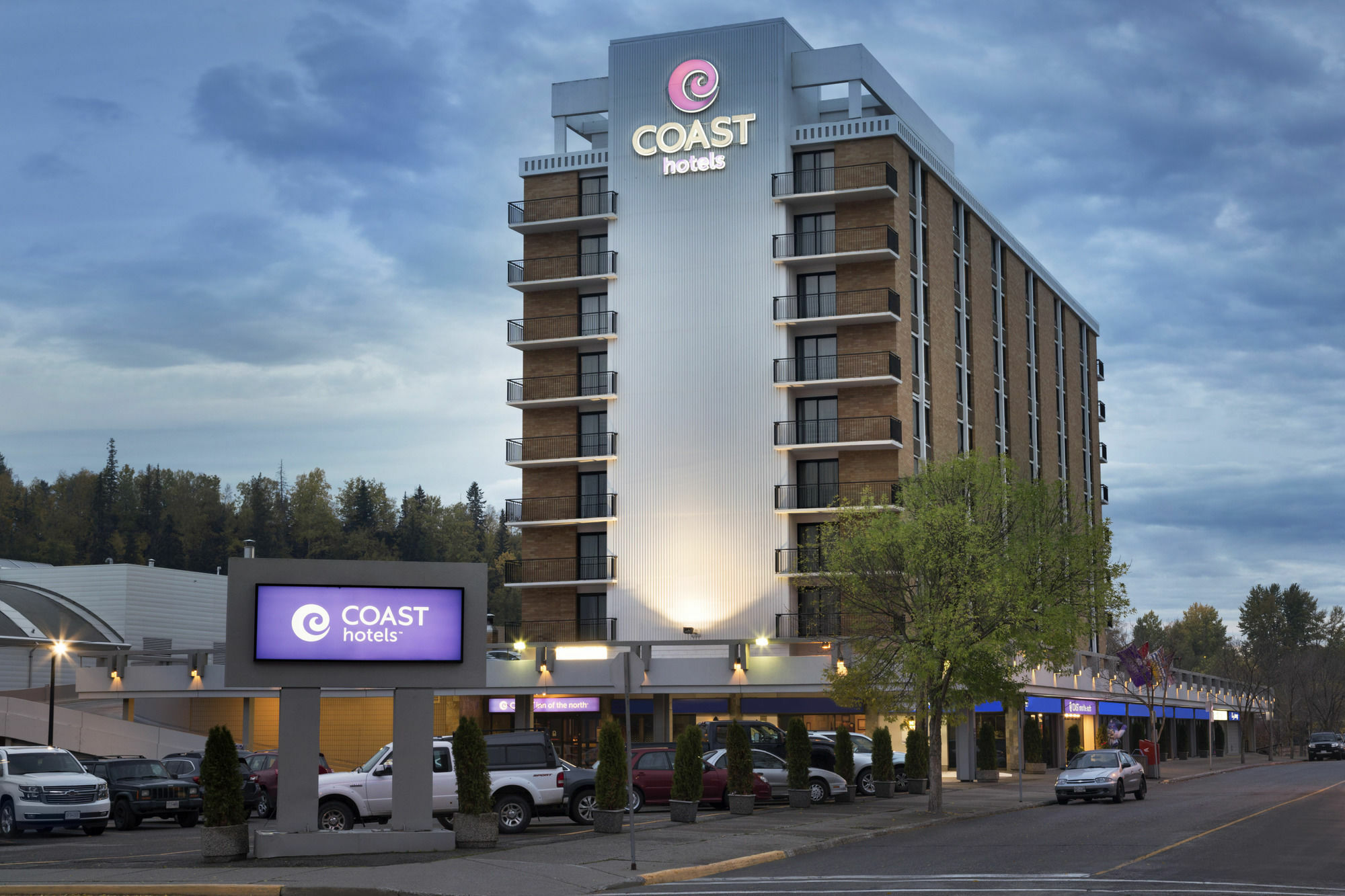 Coast Prince George Hotel By Apa Exteriör bild